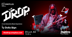 ห้ามพลาด! กับความสนุกสุดปัง The Drop จากทาง OnePlus  ชวนรับชมคอนเสิร์ต A Live Interactive Music Experience วันที่ 23 ม.ค. 64 เวลา 10.00 น.